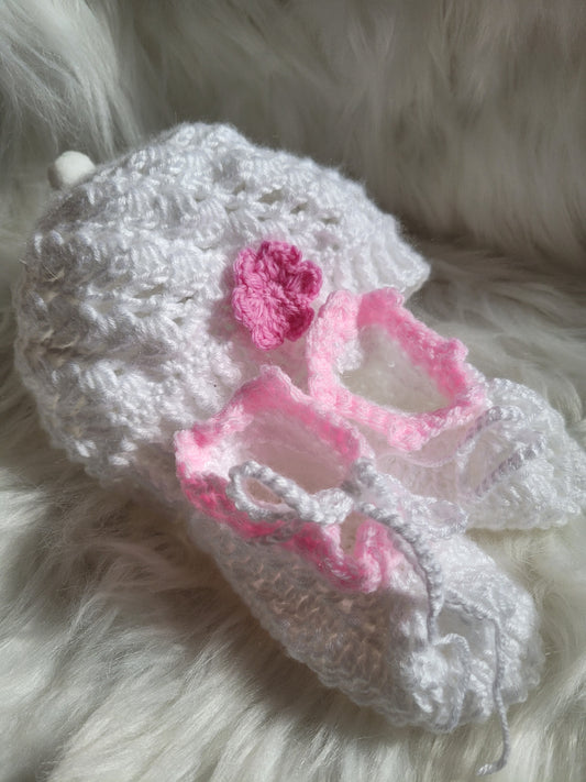 Baby girl completino neve
