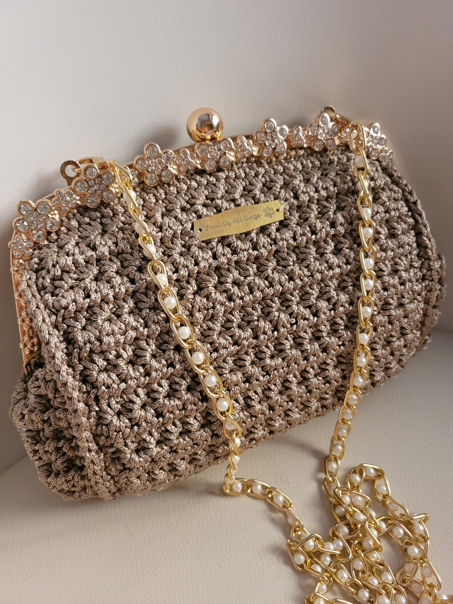 Clutch Luxury bronze
