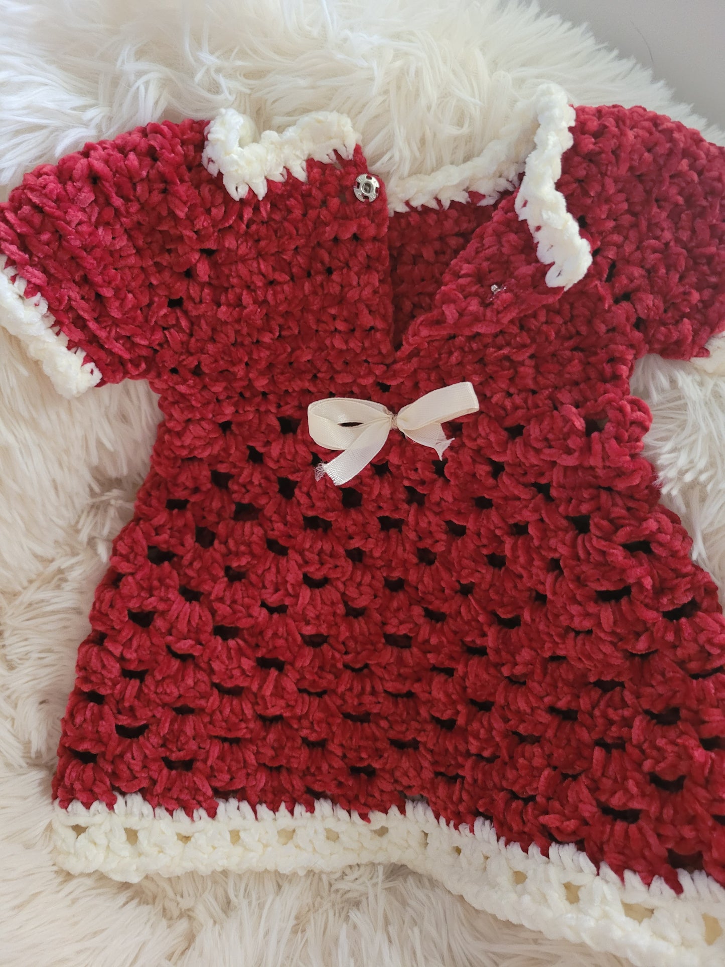 Baby dress ciniglia
