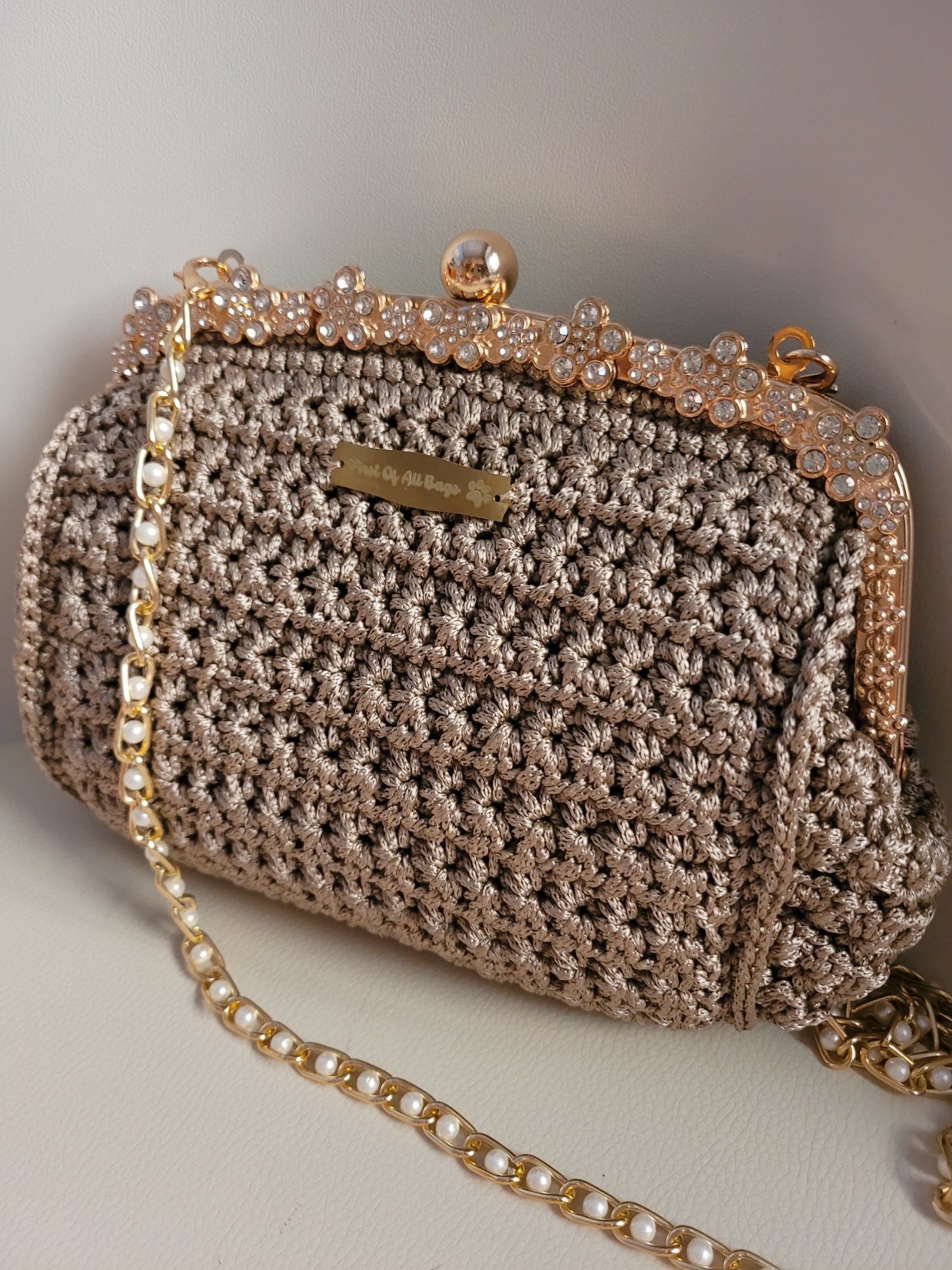 Clutch Luxury bronze