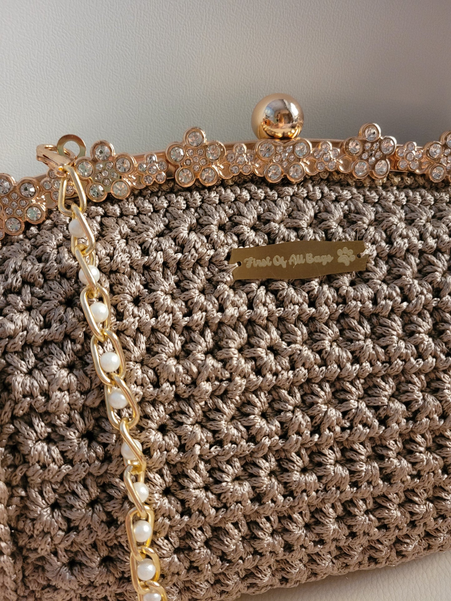 Clutch Luxury bronze