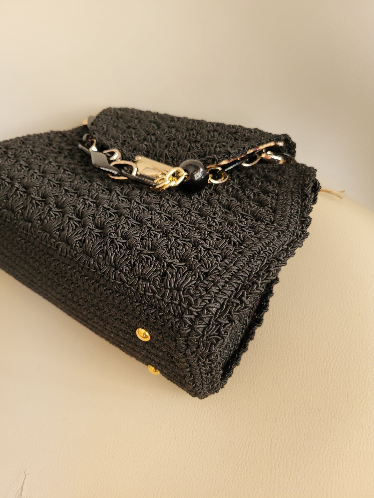 Luxury noir bag
