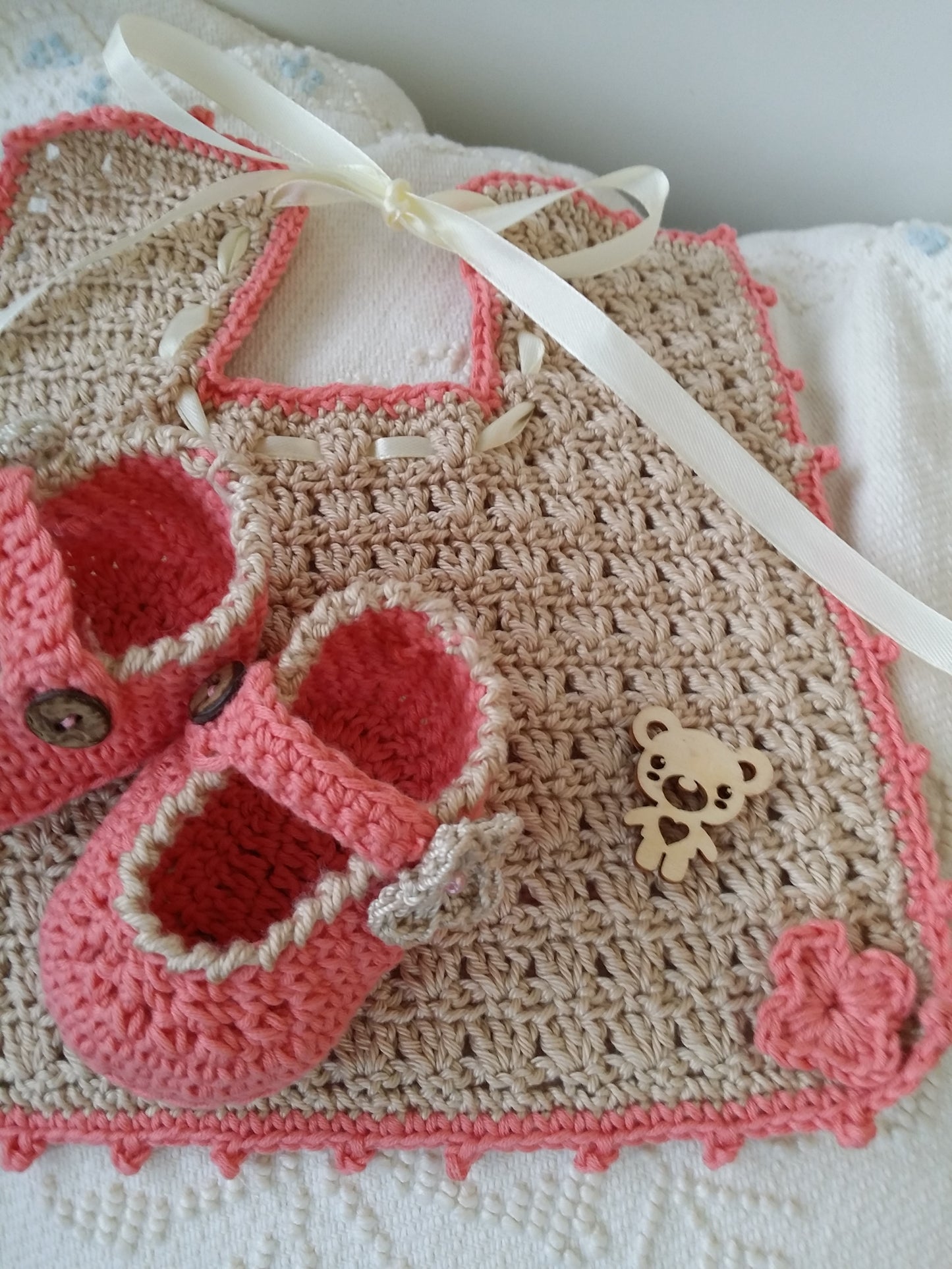 Baby girl Set bavaglino