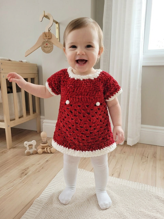 Baby dress ciniglia