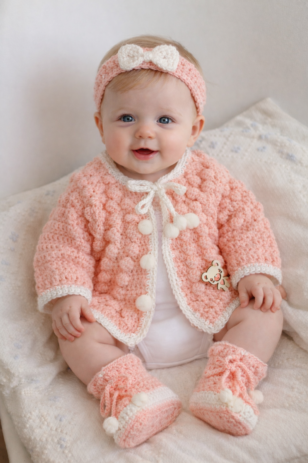 Baby girl coordinato bubble