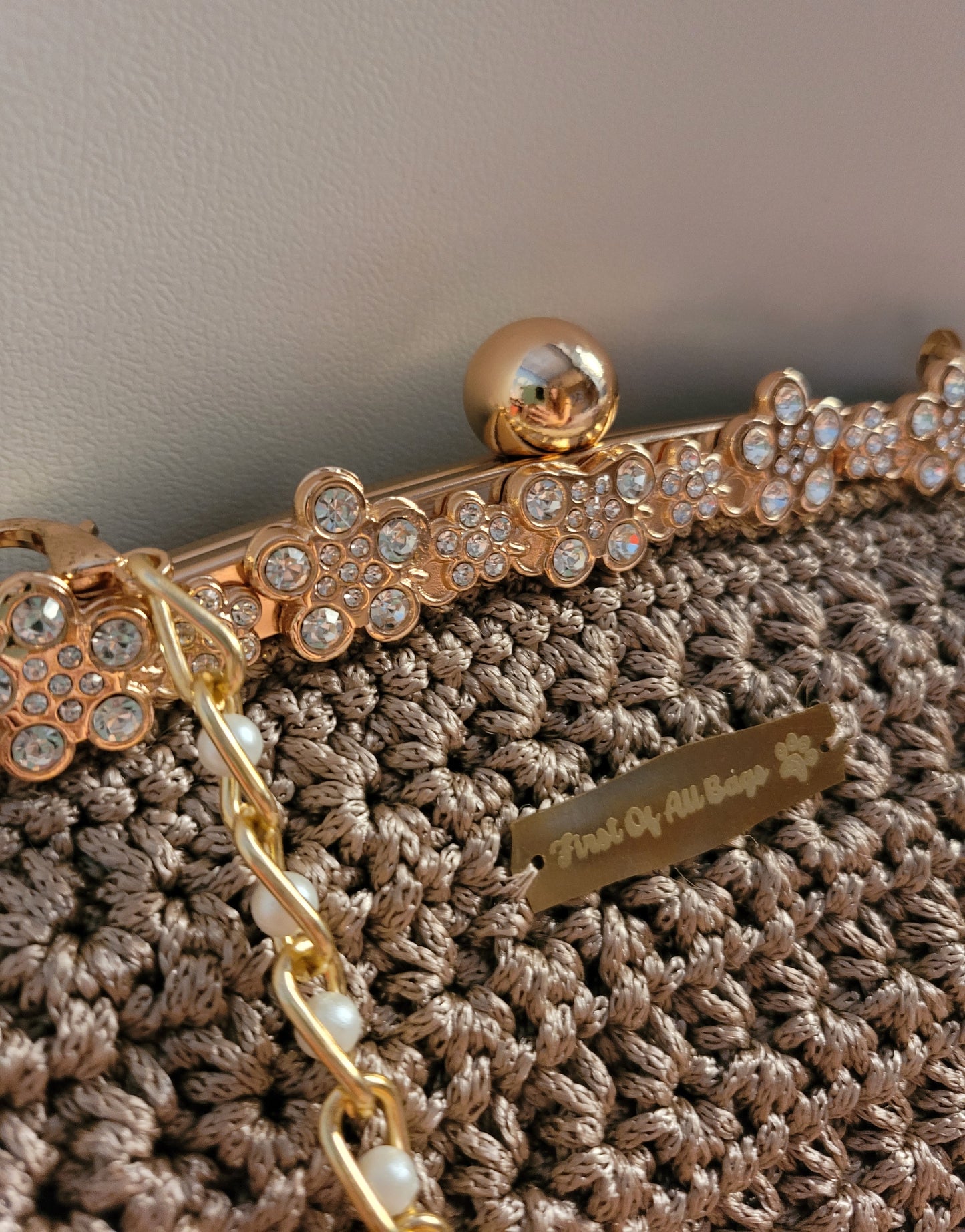 Clutch Luxury bronze