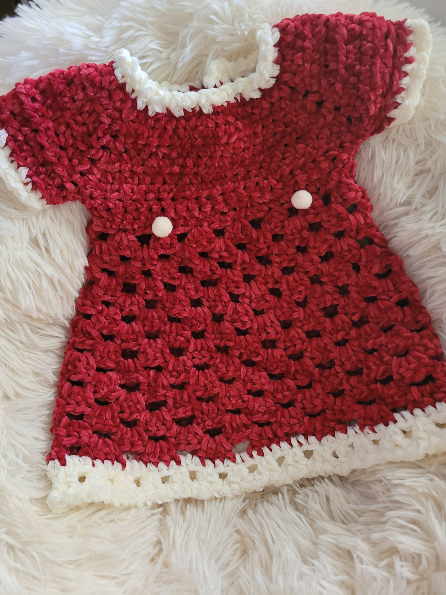 Baby dress ciniglia
