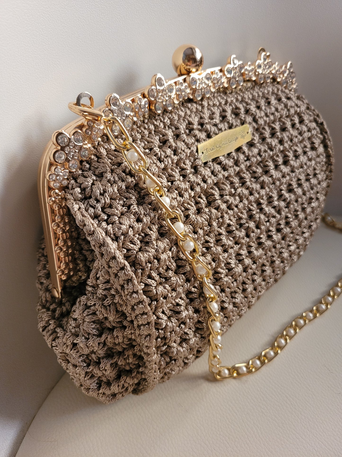 Clutch Luxury bronze