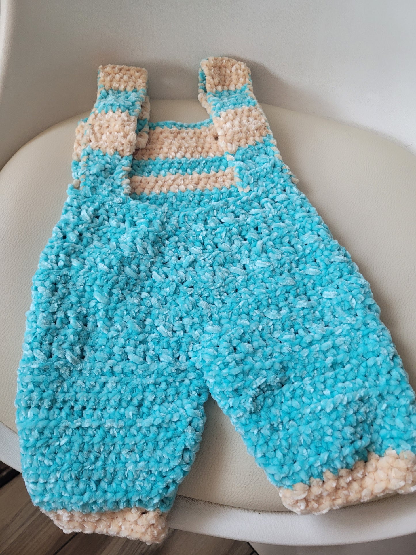 Baby boy Salopette ciniglia