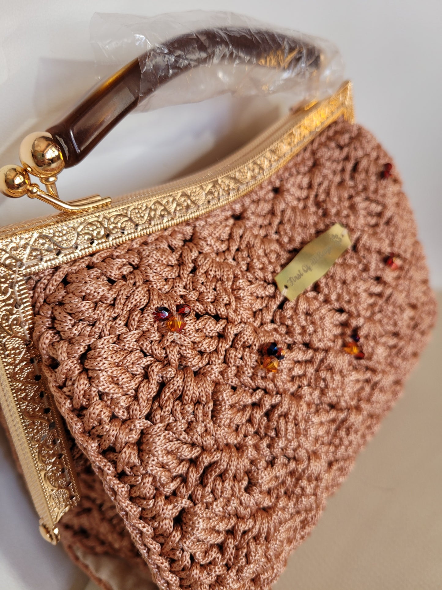 Pochette luxury sand