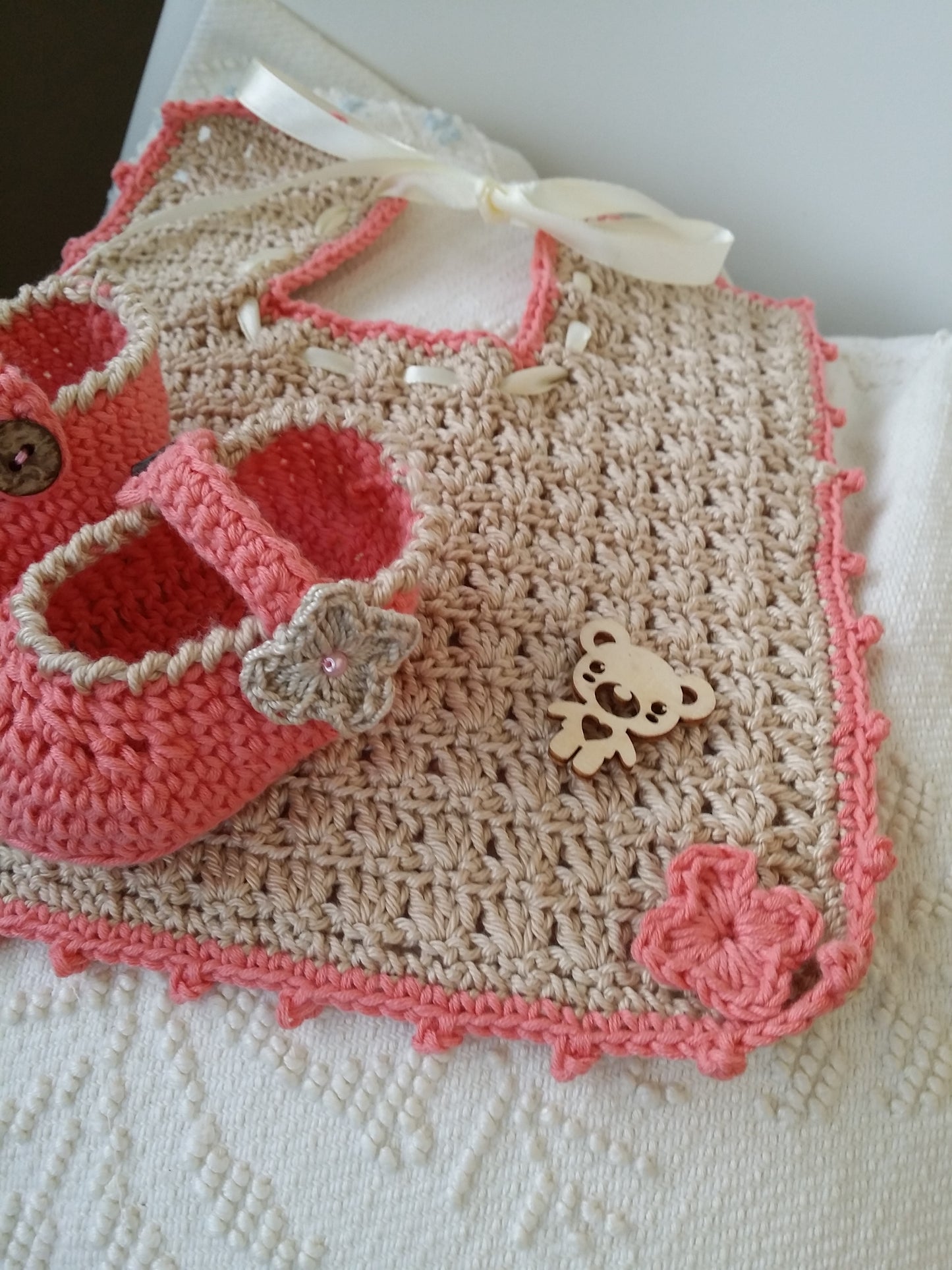 Baby girl Set bavaglino
