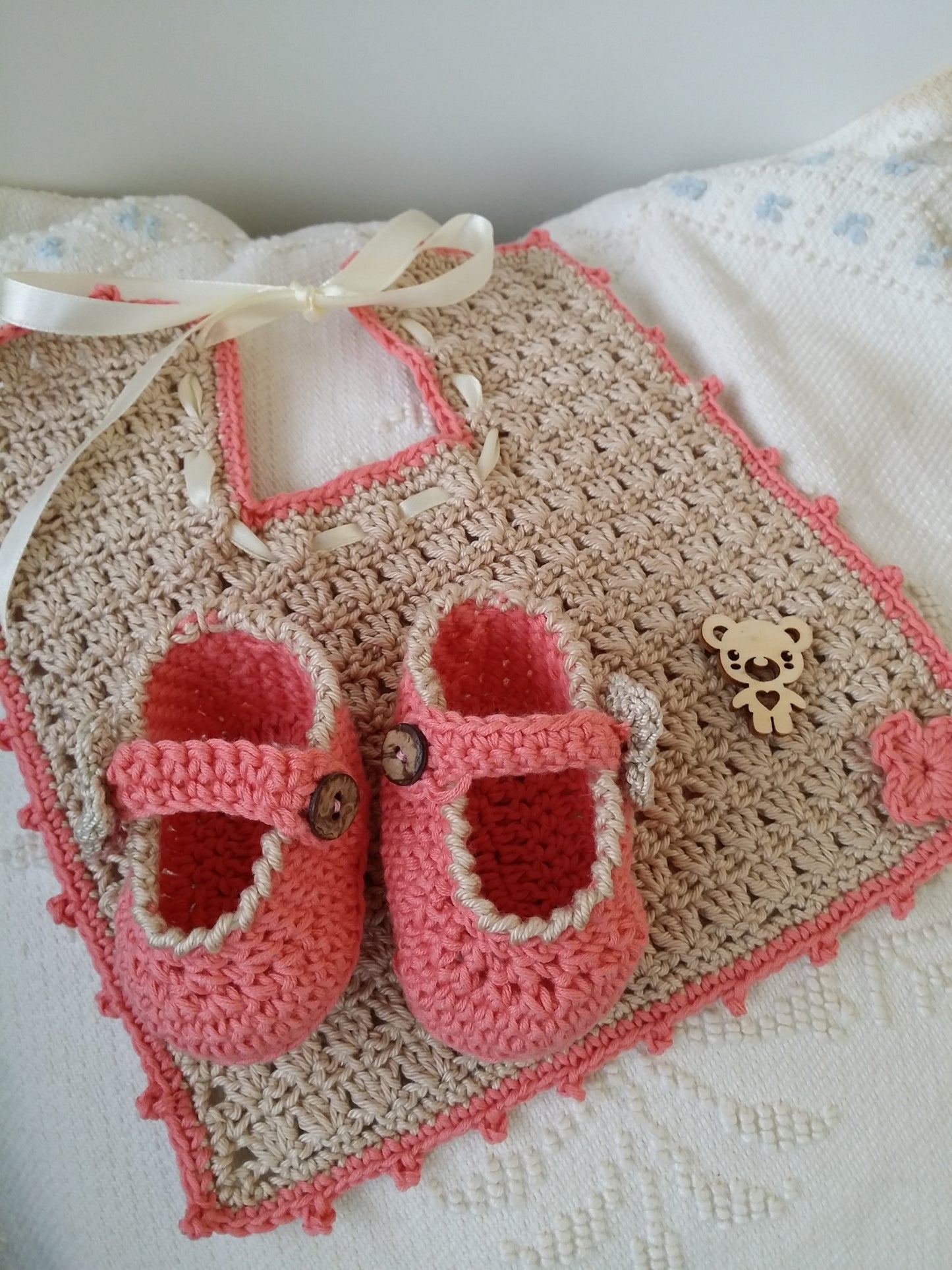 Baby girl Set bavaglino