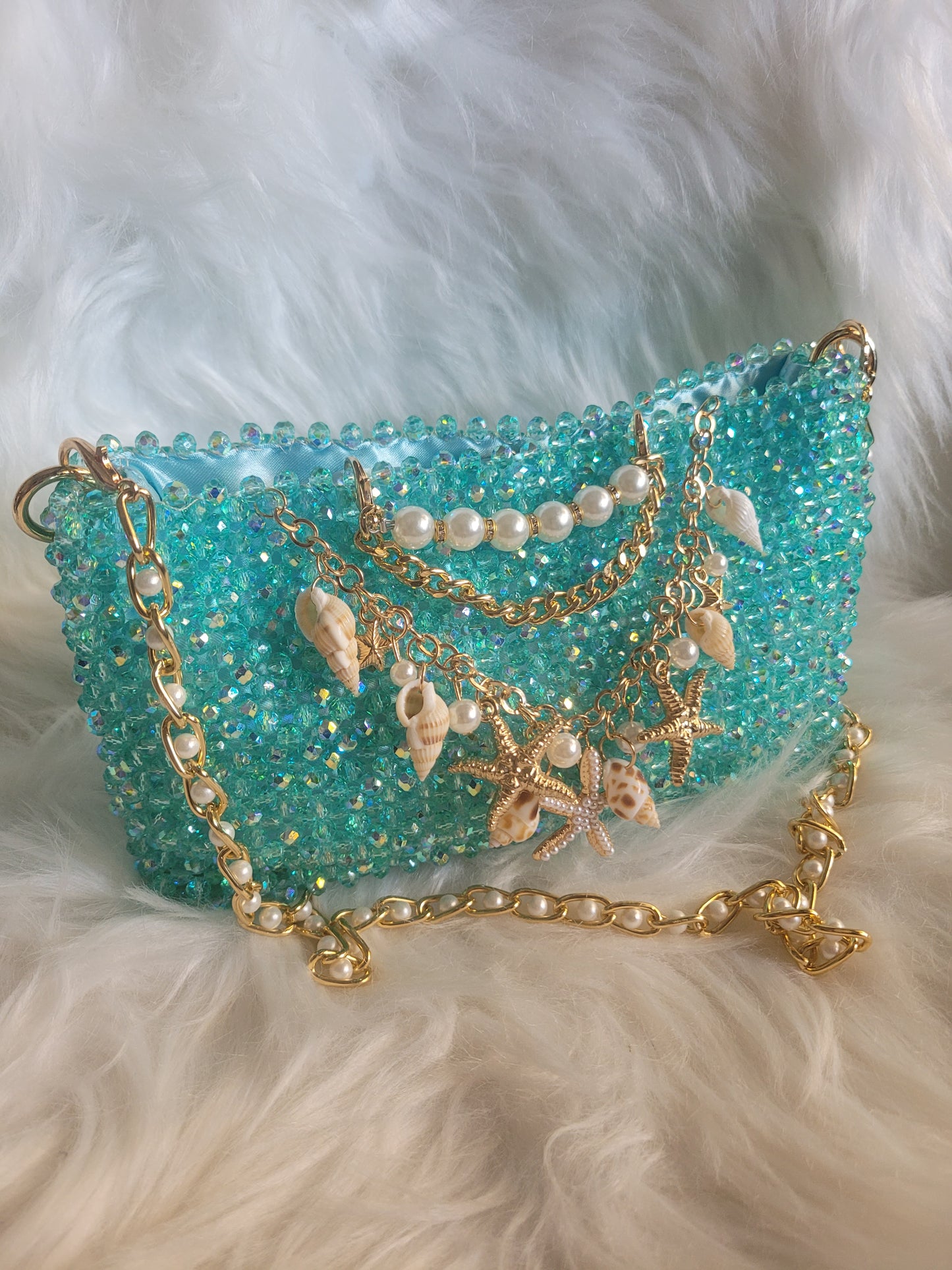 Coral bag tiffany