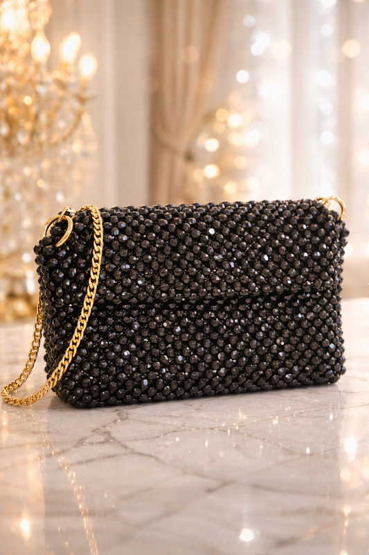 Pochette perla nera